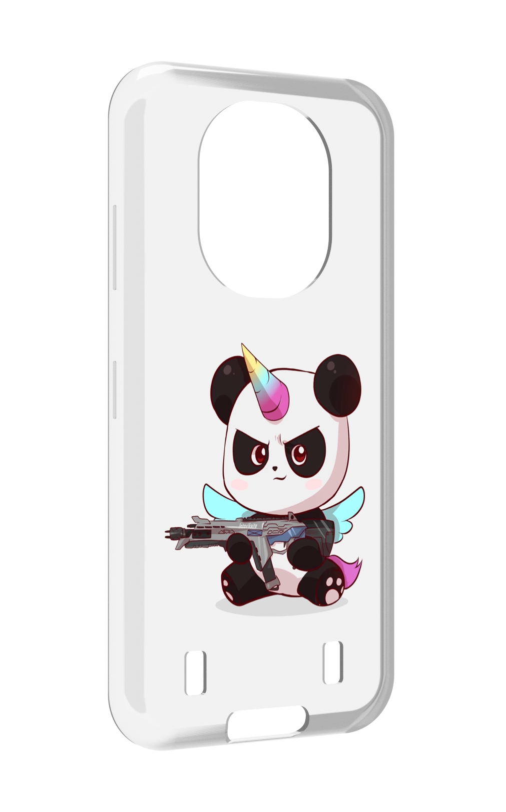 

Чехол MyPads панда-единорог детский для Oukitel WP16, Прозрачный, Tocco