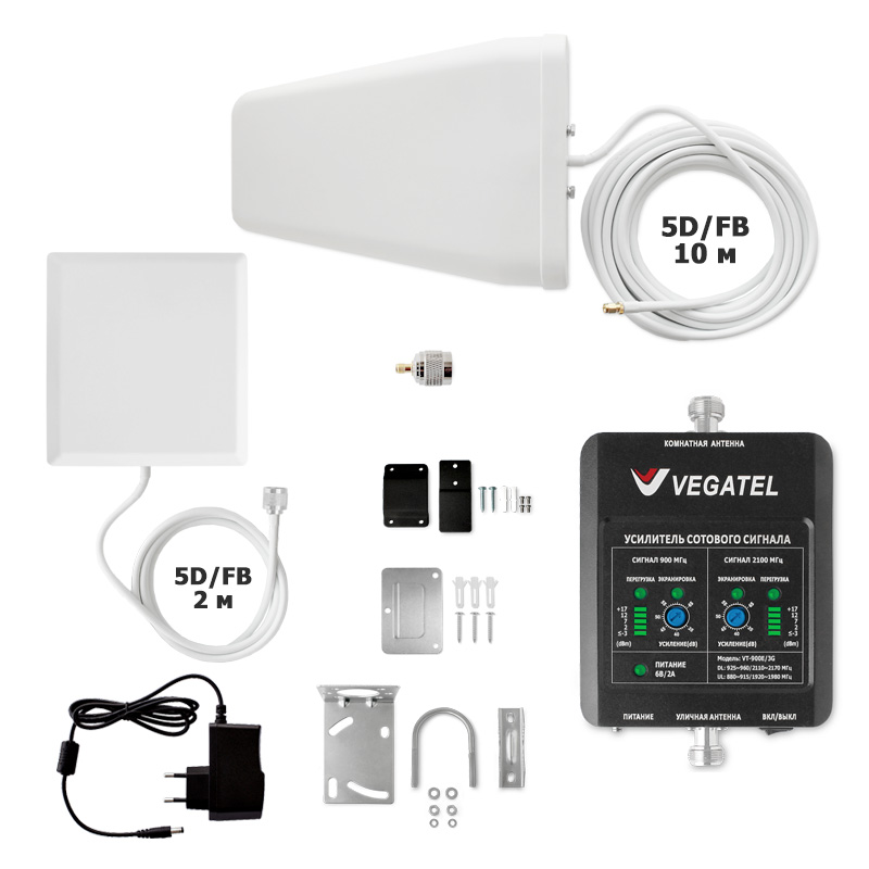 фото Комплект vegatel vt-900e/3g-kit (дом, led)