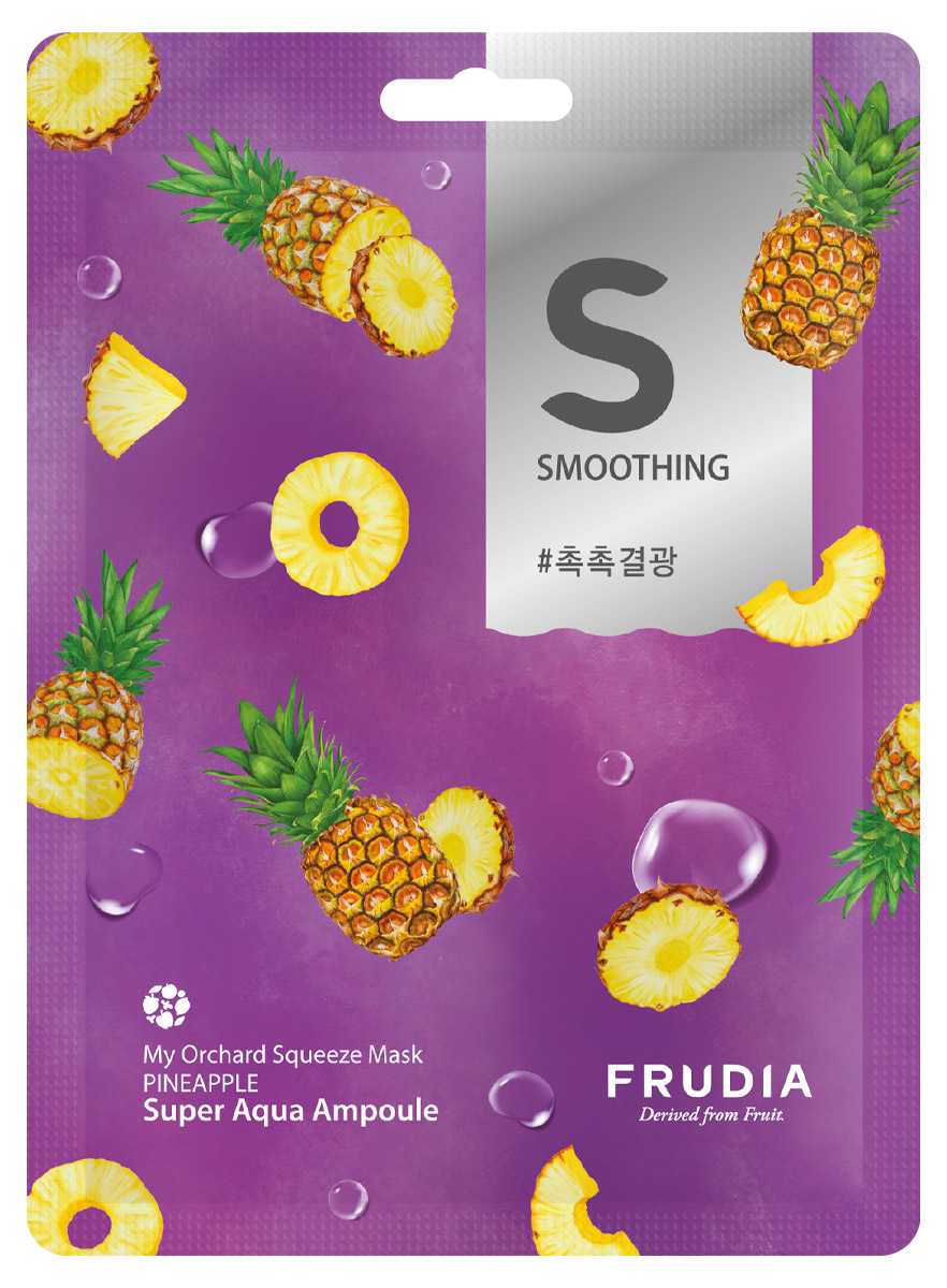 фото Маска для лица frudia с ананасом 10 шт.х20 мл