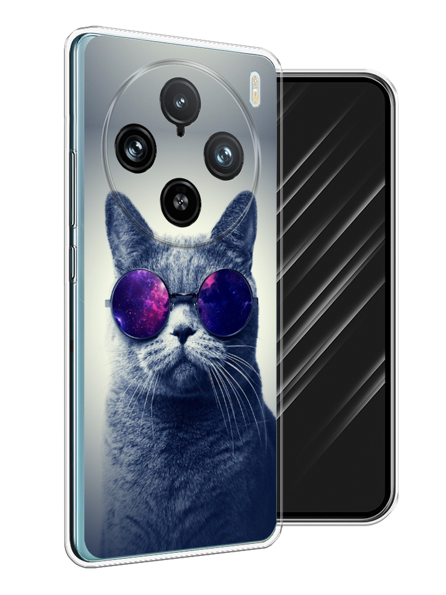 

Чехол Awog на Vivo X100 Pro "Космический кот", Бордовый, 2611850-1