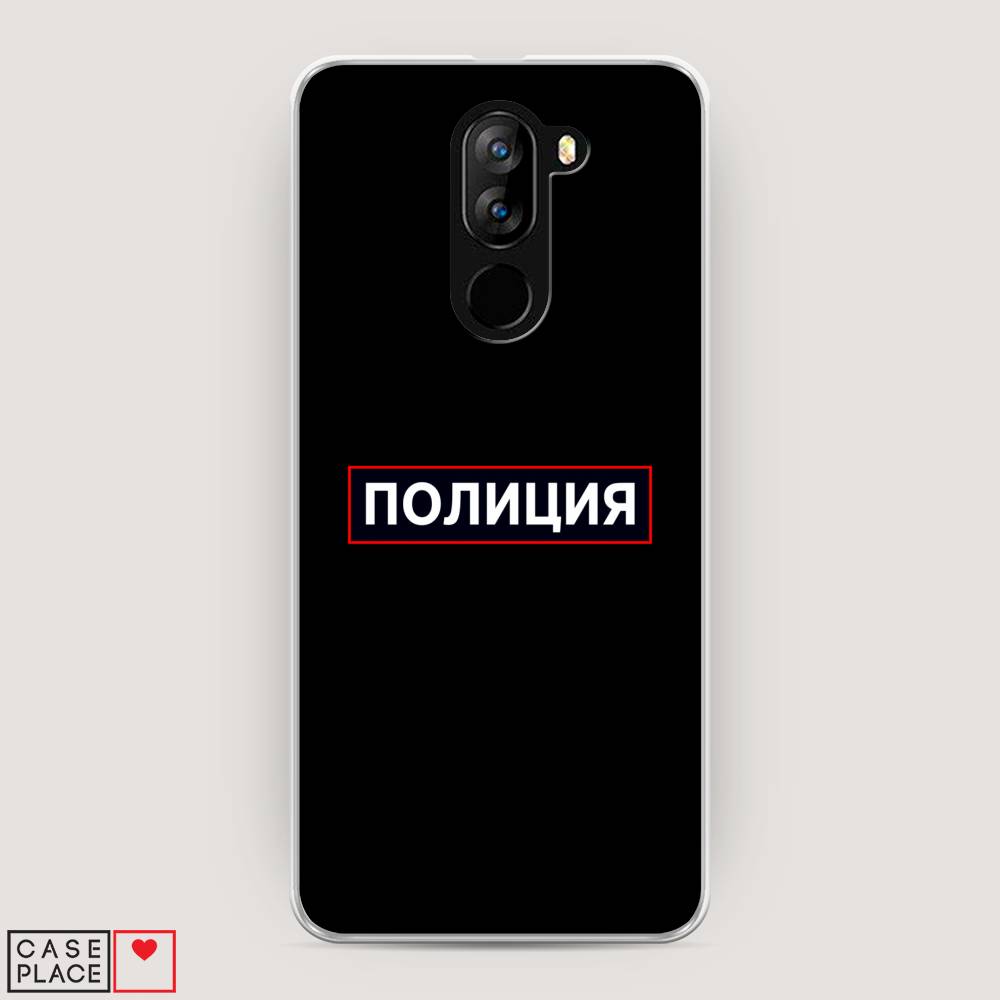 

Чехол Awog на Doogee X60L / Дуги X60L "Police logo", Разноцветный, 220550-5