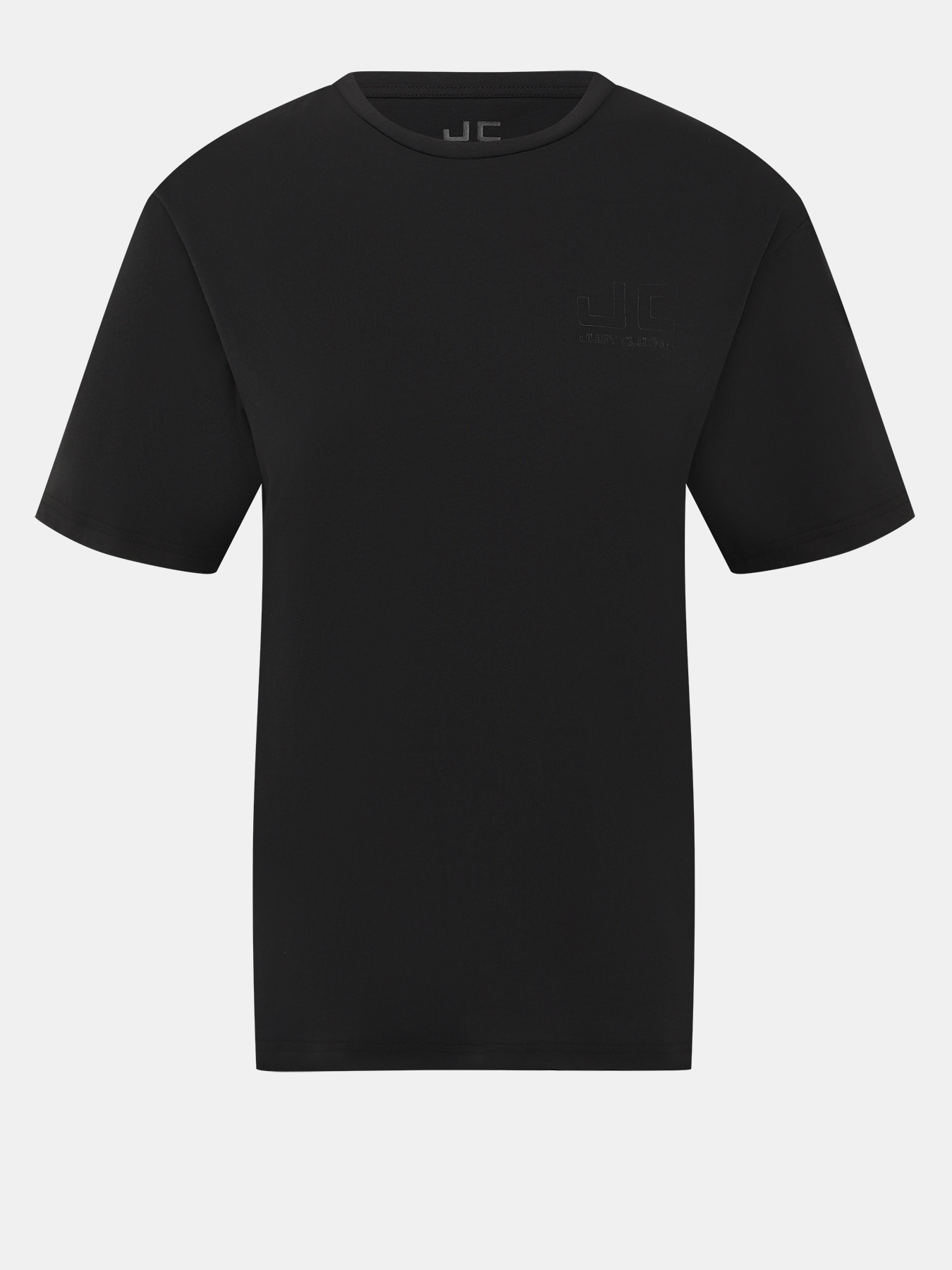 

Футболка женская Just Clothes 000000599 черная 44 RU, Черный, 000000599
