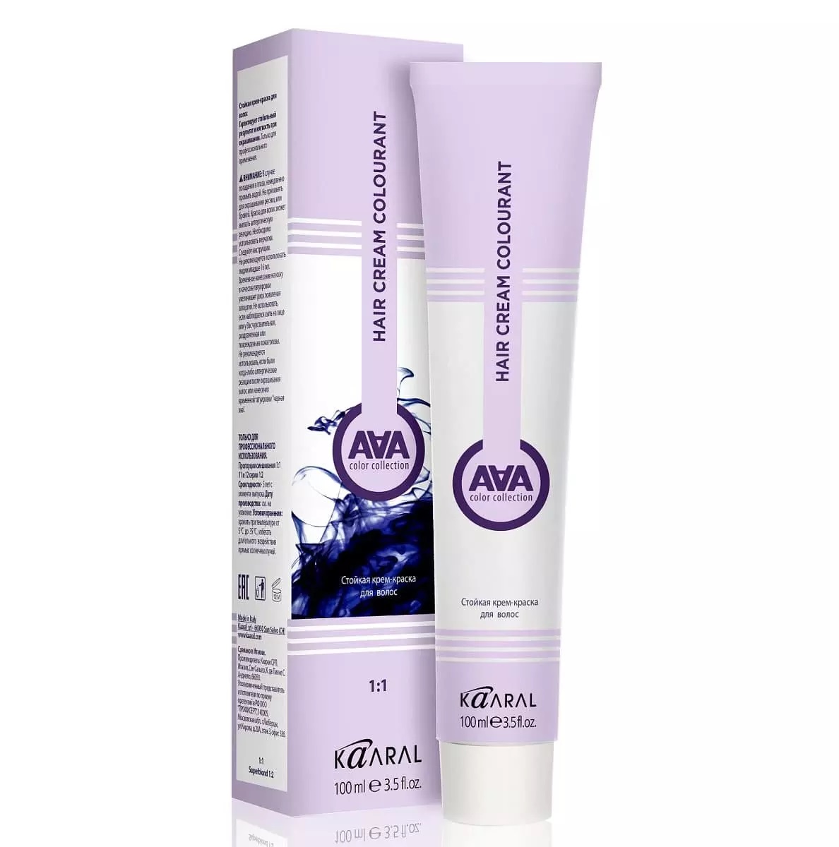 

Крем-краска для волос Kaaral AAA Color Collection Hair Cream Colorant 5.01, 100 мл, AAA Hair Cream