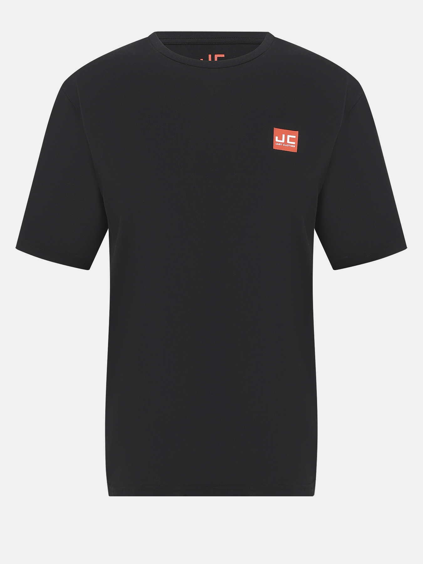 

Футболка женская Just Clothes 000000587 черная 44 RU, Черный, 000000587