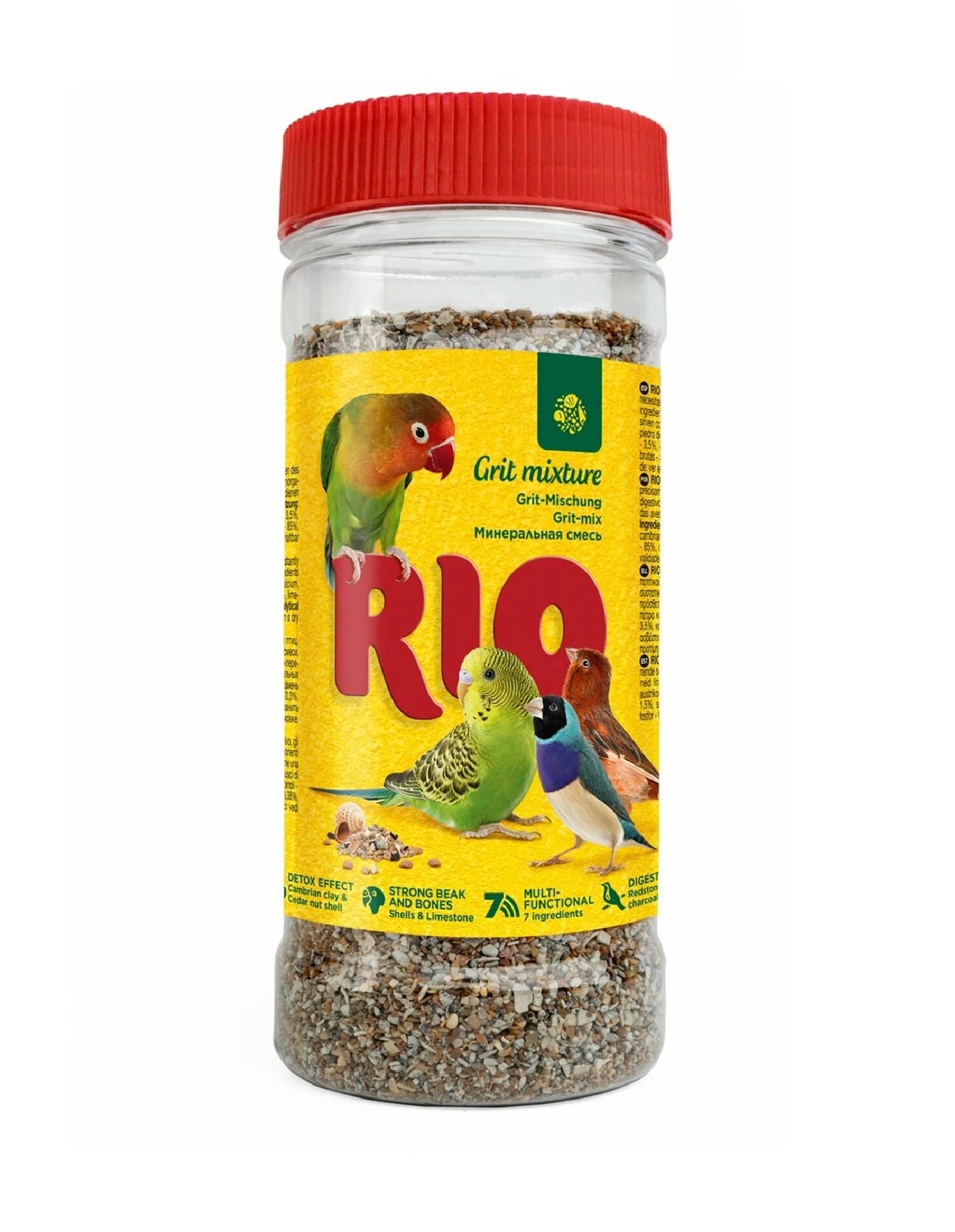 

Лакомства для птиц RIO Минеральная смесь для всех видов птиц, 520 г