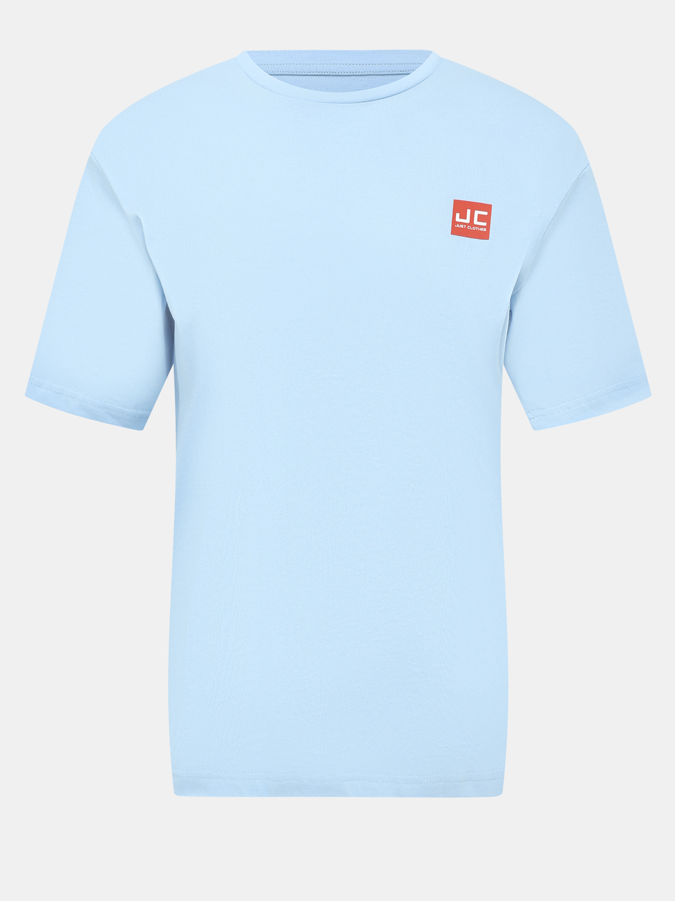 

Футболка женская Just Clothes 000000587 голубая 42 RU, Голубой, 000000587