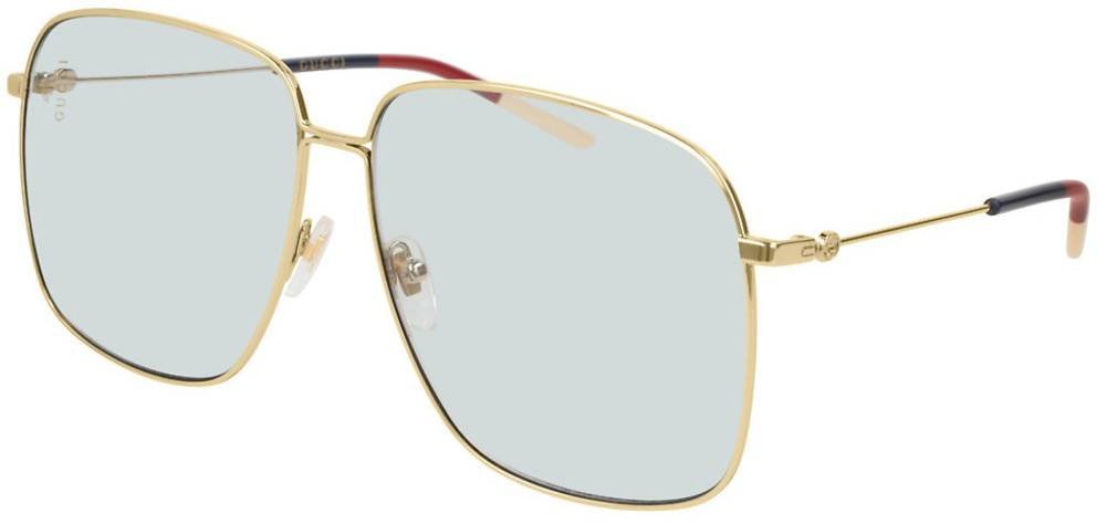 

Солнцезащитные очки Gucci GG0394S 006 gold/light blue, GG0394S 006