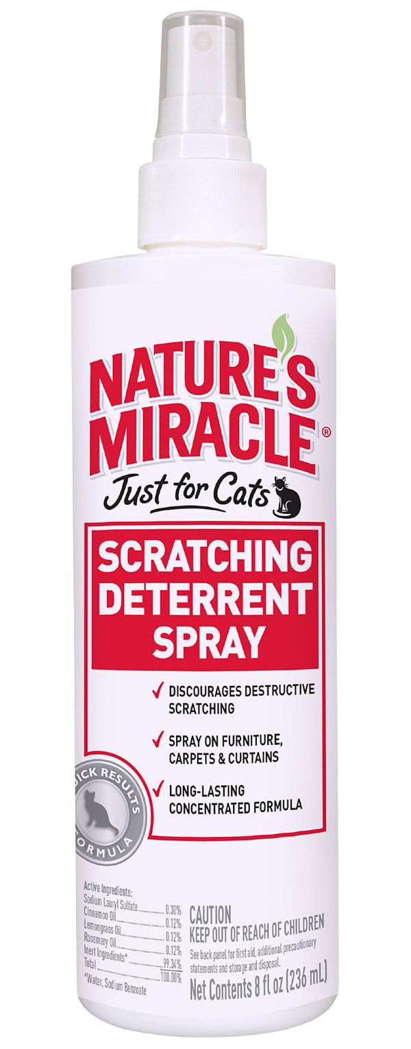 Спрей Nature's Miracle Just For Cats No Scratch Deterrent Spray, 2 шт по 236 мл