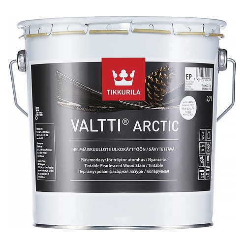 фото Антисептик tikkurila valttii arctic (59664040130) перлам.бесцв. 2.7л