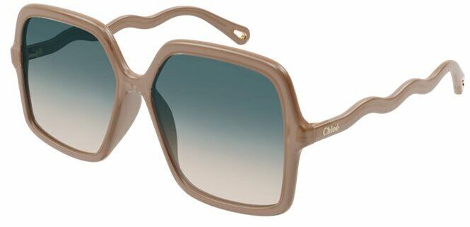 

Солнцезащитные очки Chloe CH0086SA 003 shiny opal nude/double gradient petroleum nude, CH0086SA 003