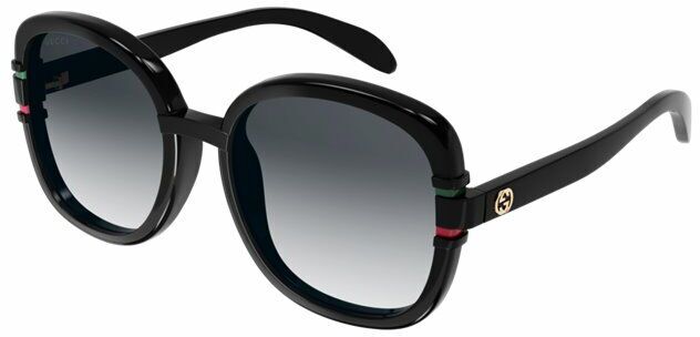 

Солнцезащитные очки Gucci GG1068SA 001 black/grey gradient, GG1068SA 001