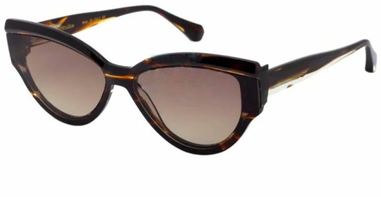 

Солнцезащитные очки GIGIBARCELONA DAPHNE 2 demi brown/brown gradient, DAPHNE 2