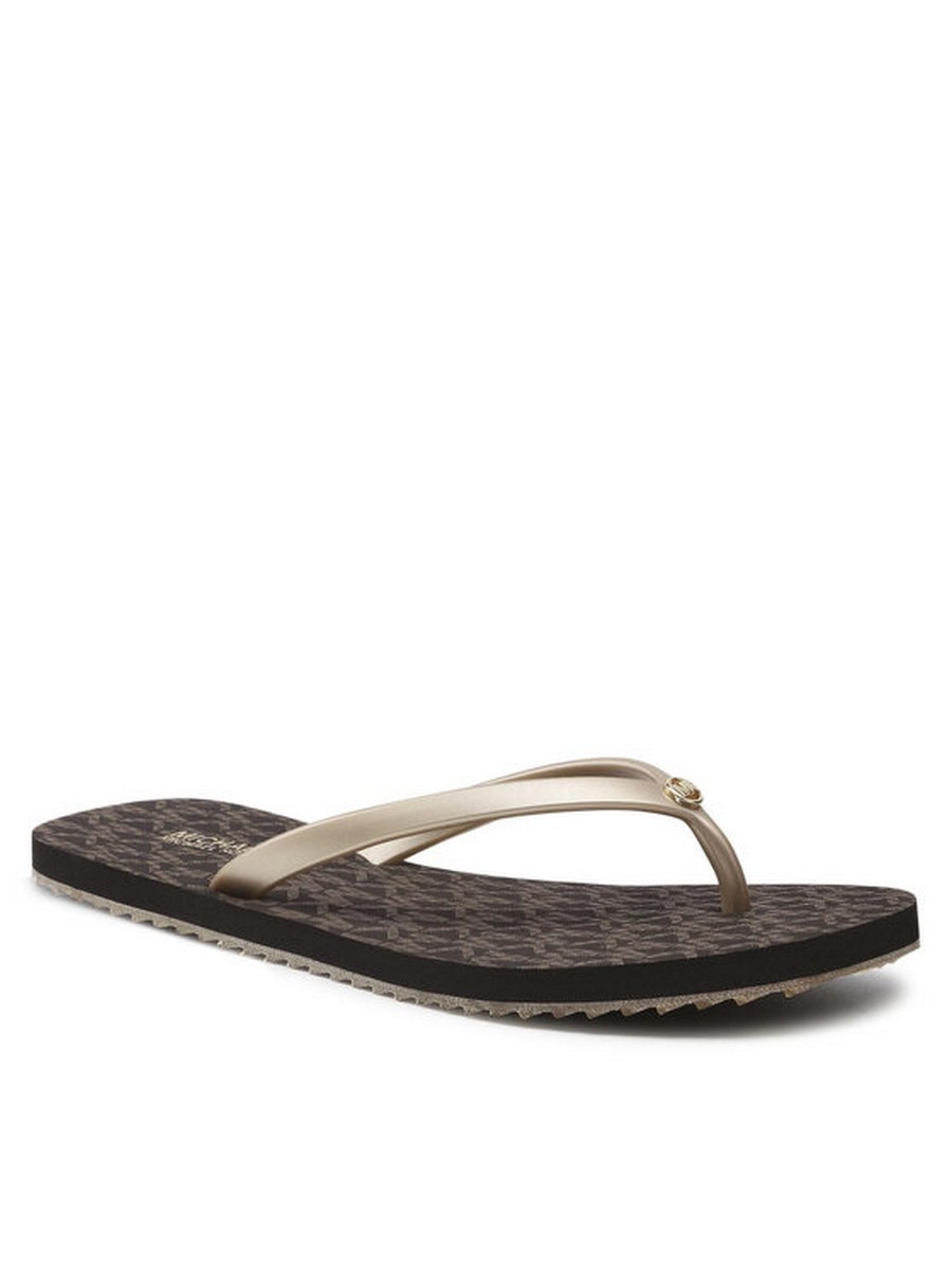 Вьетнамки женские Michael Kors Jinx Flip Flop 40S1JIFA1Q золотистые 39 EU