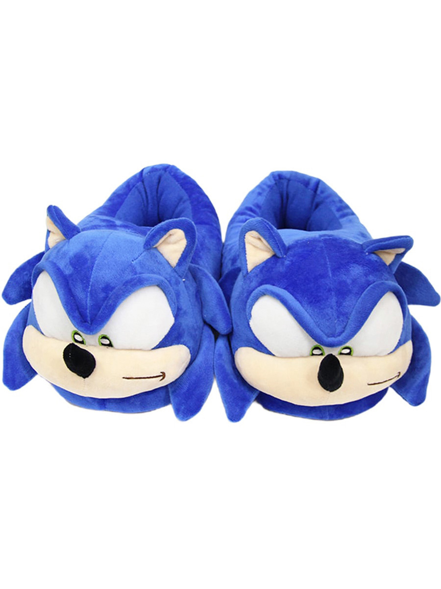 Тапочки детские StarFriend еж Соник Sonic , синий, 40 3d ночник starfriend соник на машине sonic 17 см