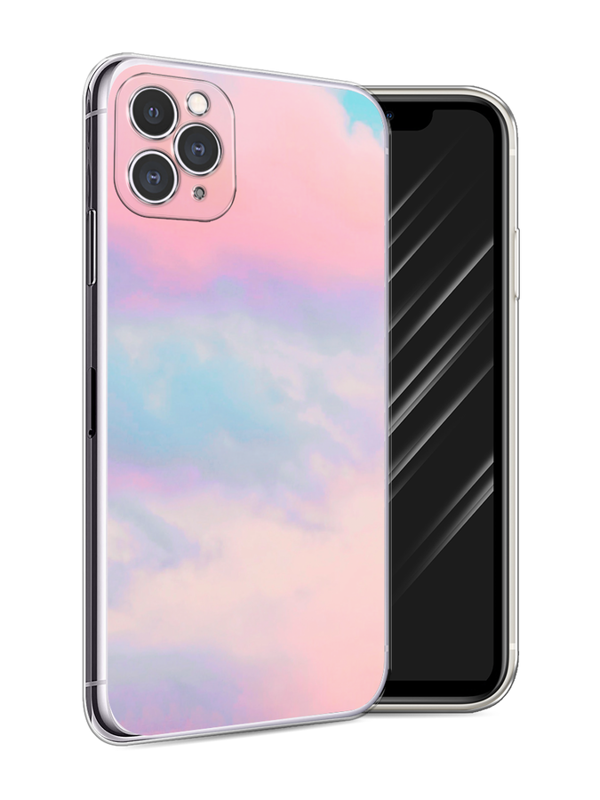 

Чехол Awog на Apple iPhone 11 Pro Max / Айфон 11 Pro Max "Розовые облака", Разноцветный, 12250-3