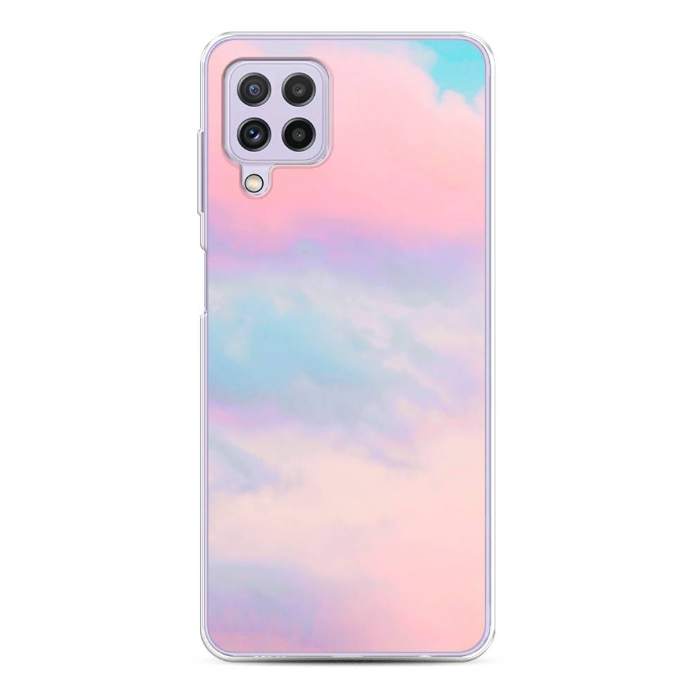 фото Чехол awog "розовые облака" для samsung galaxy a22
