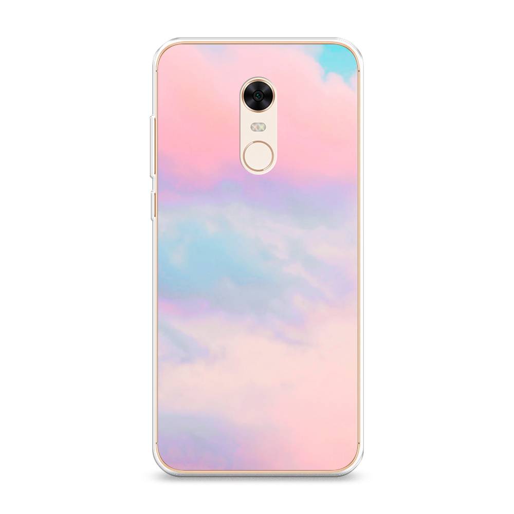 фото Чехол awog "розовые облака" для xiaomi redmi 5 plus