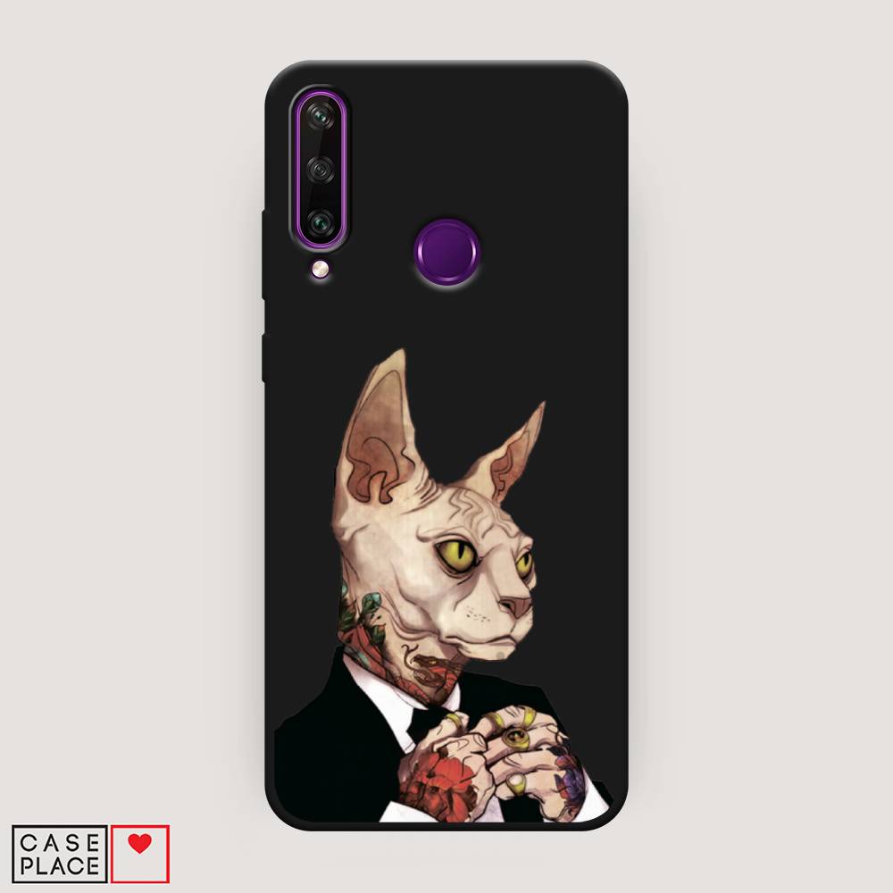 

Чехол Awog на Huawei Y6p "Татуированный сфинкс", Бежевый;черный;красный, 6103252-1