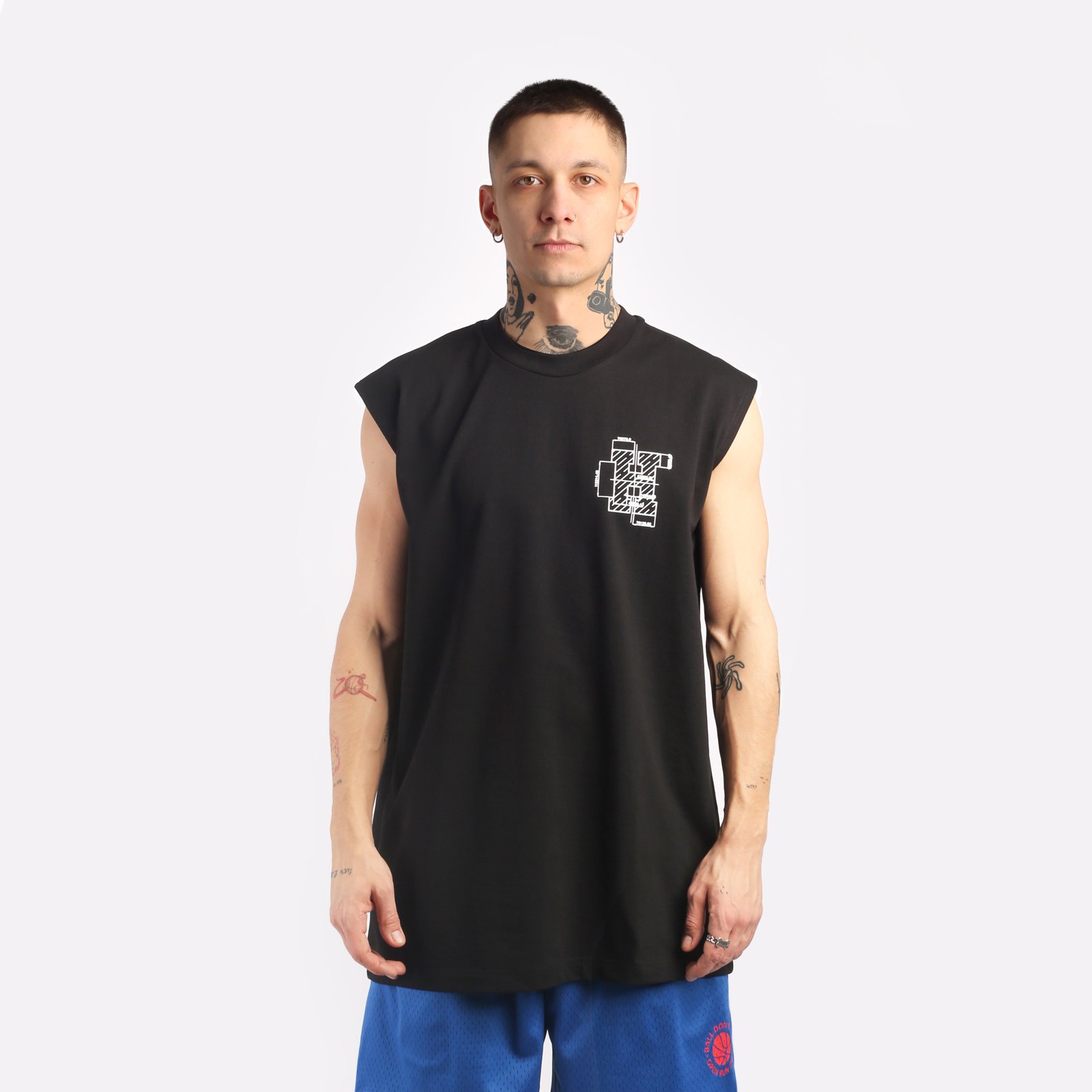 Майка мужская HARD HRD черная M