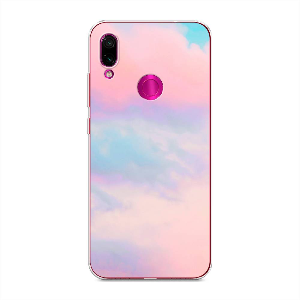 фото Чехол awog "розовые облака" для xiaomi redmi note 7