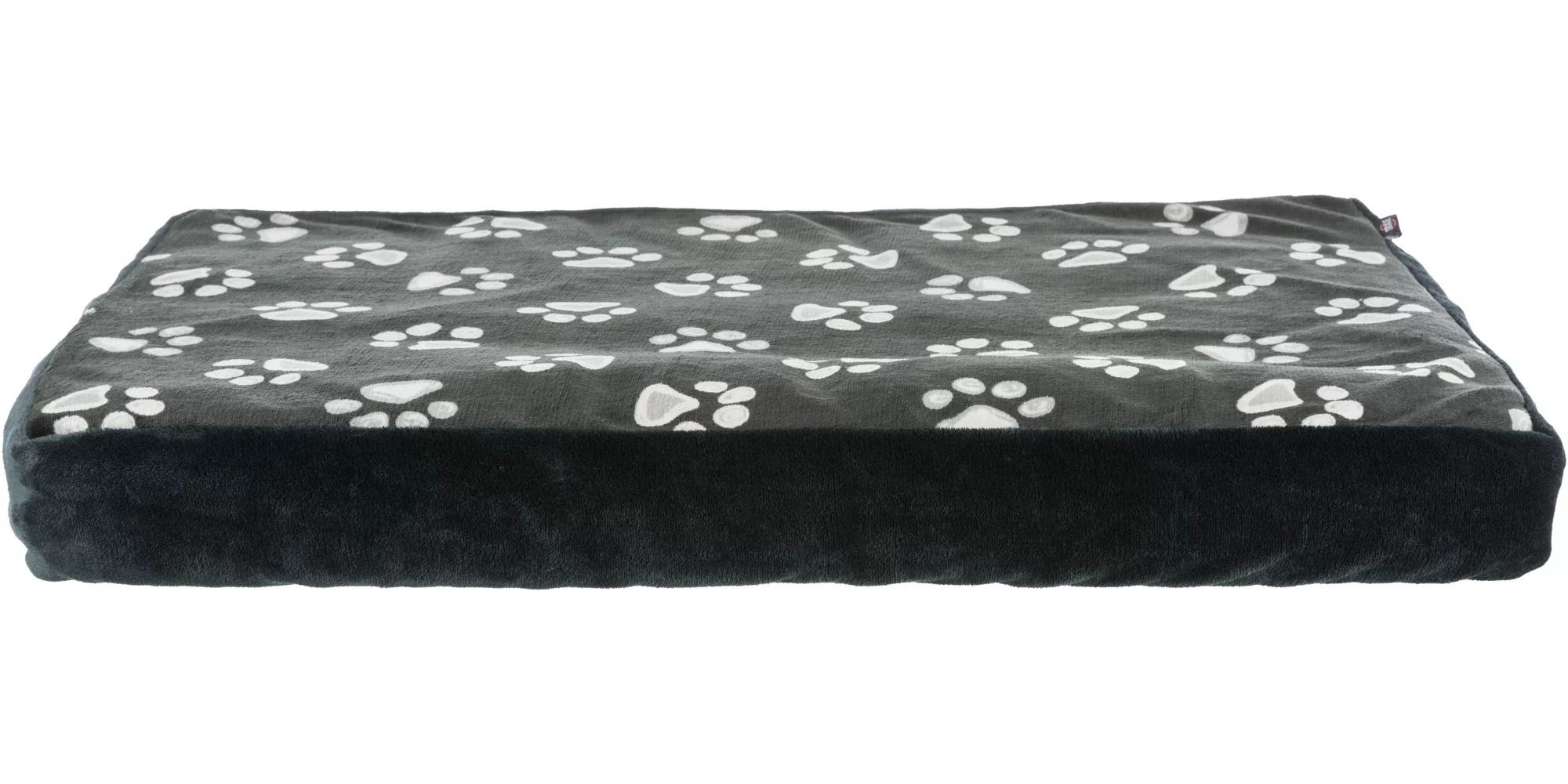Лежанка для кошек и собак Trixie плюш, полиэстер 80x120x12см черный