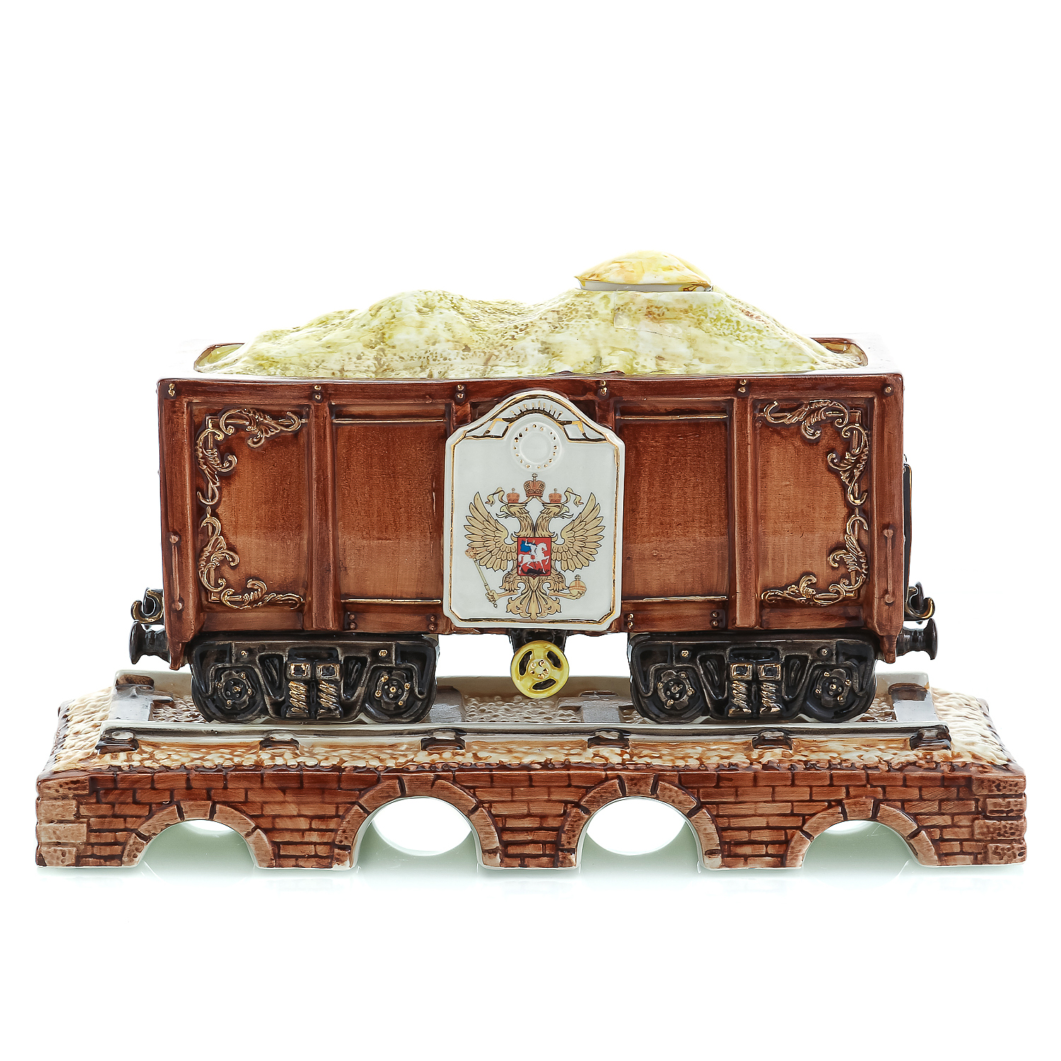 

Штоф фарфоровый "Вагон" 1,75 л