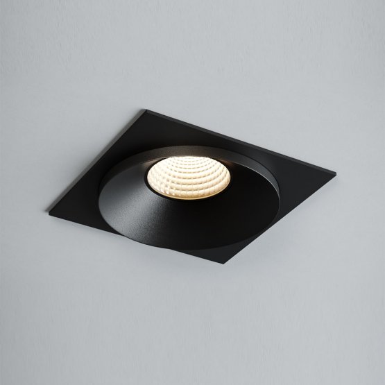 

Светильник встраиваемый Quest Light SINGLE SINGLE LC black + Frame 01 black