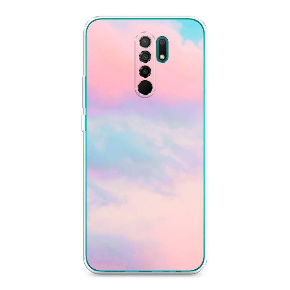 

Чехол Awog на Xiaomi Redmi 9 "Розовые облака", Разноцветный, 38350-3