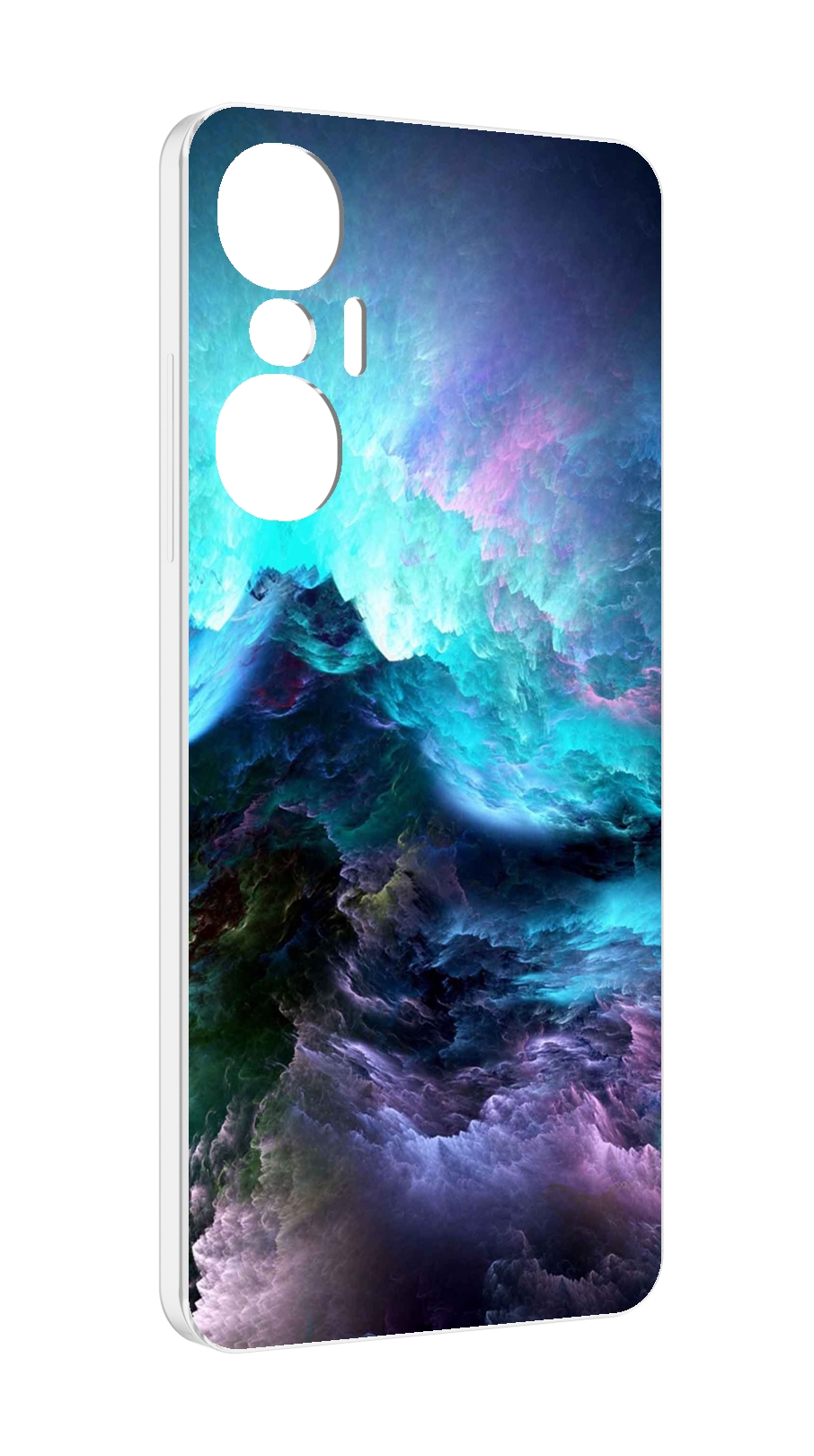 

Чехол MyPads Волна для Infinix Hot 20S противоударный, Tocco