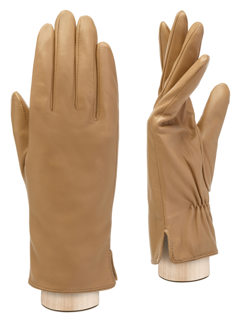 

Перчатки женские Labbra LB-0190 бежевые, р, Бежевый, LB-0190