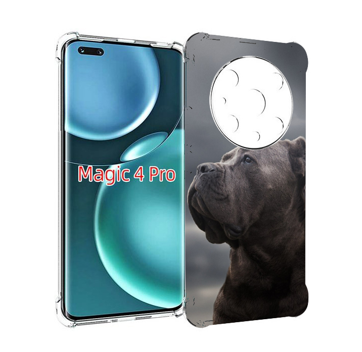 

Чехол MyPads кане корсо для Honor Magic4 Pro, Прозрачный, Tocco