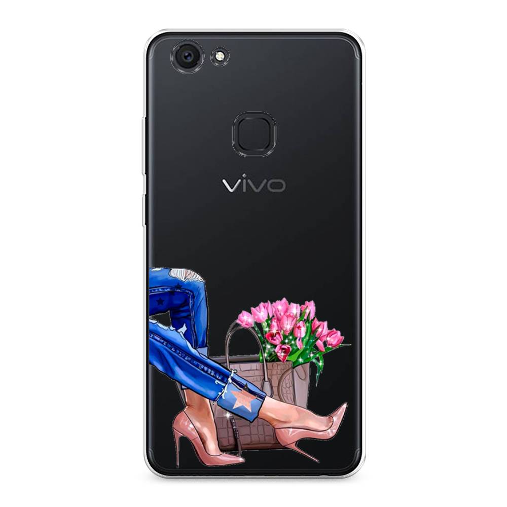 

Чехол Awog на Vivo V7 Plus "Каблучки", Разноцветный, 260750-7