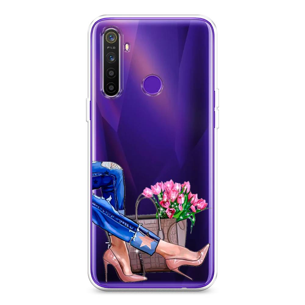 

Чехол Awog на Realme 5 "Каблучки", Разноцветный, 251550-7