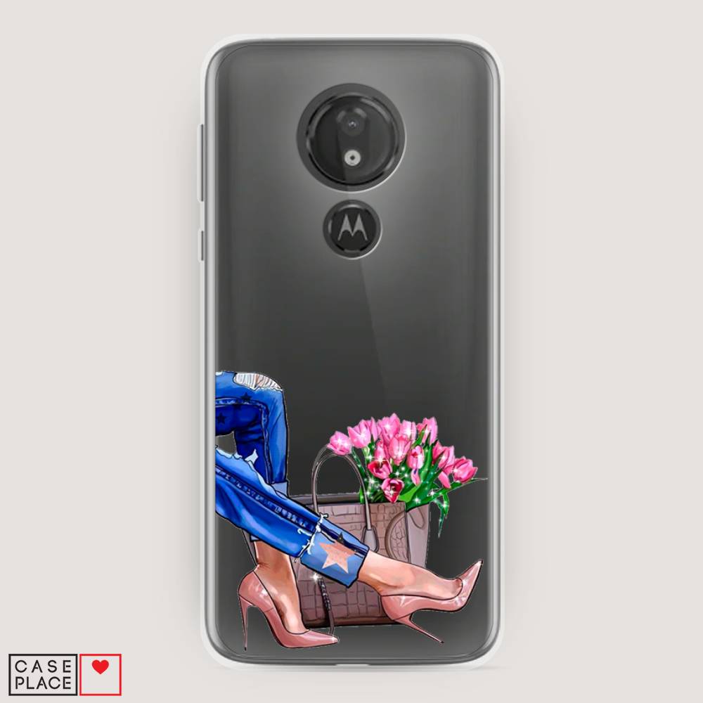 

Чехол Awog на Motorola Moto G7 Power / Моторола Мото G7 Power "Каблучки", Разноцветный, 241350-7