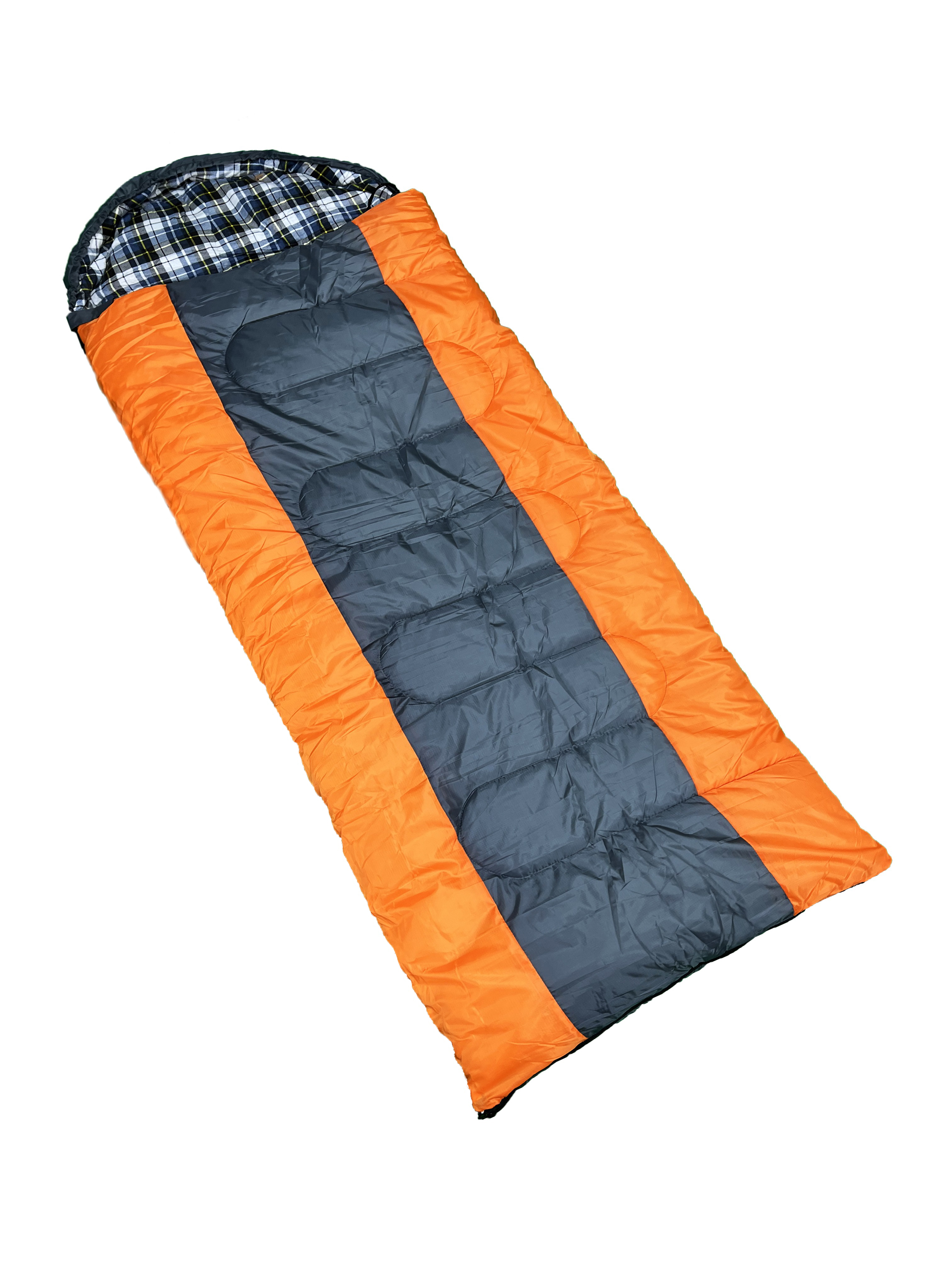 Спальный мешок PILLIGRIM оранжевый молния слева 220x160 см до -20 275000₽