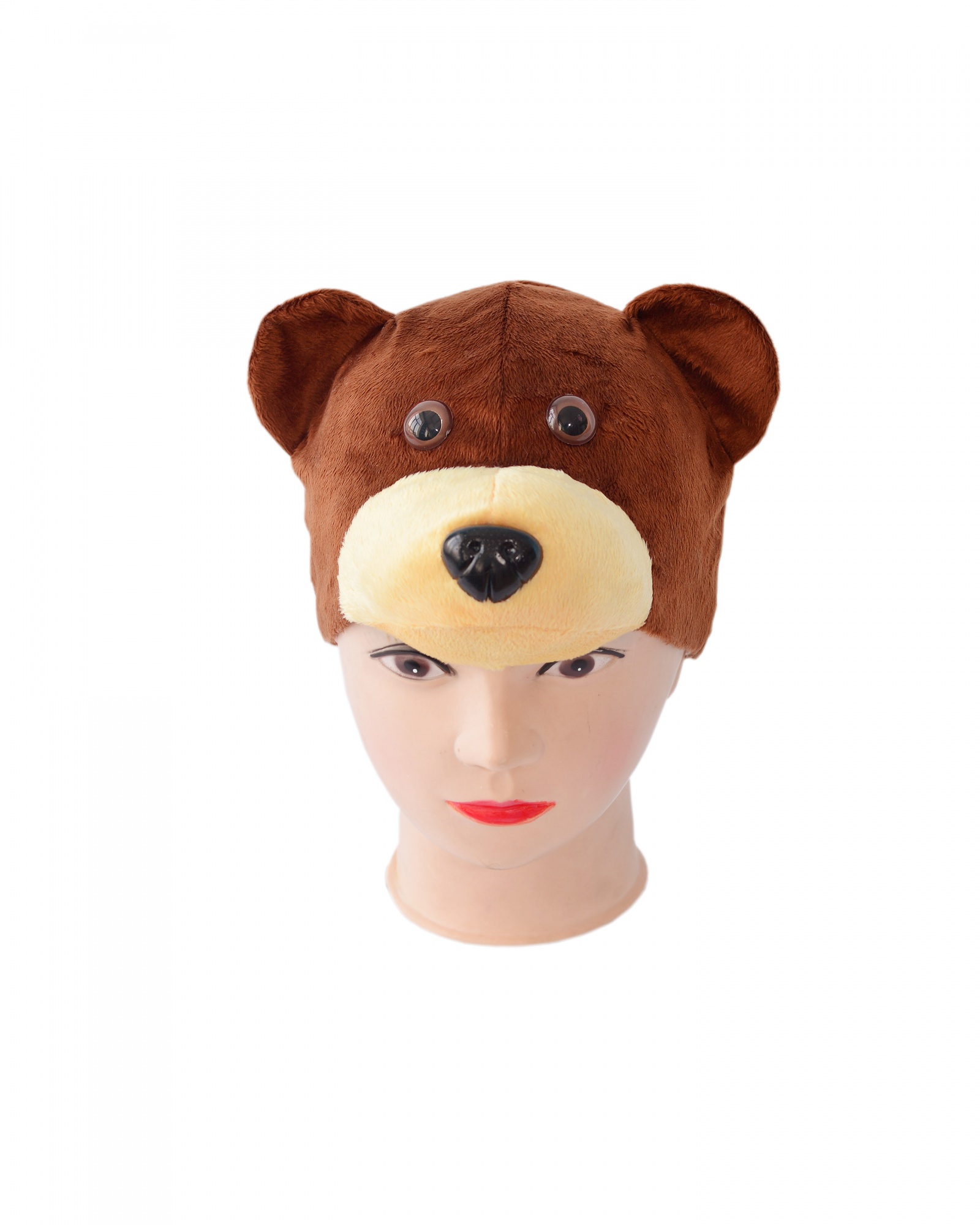 Карнавальная маска Batik 4026 к-18 Медведь бурый, мультиколор фигурка декоративная полиэстер медведь 11х21х15 см syxrc 252107