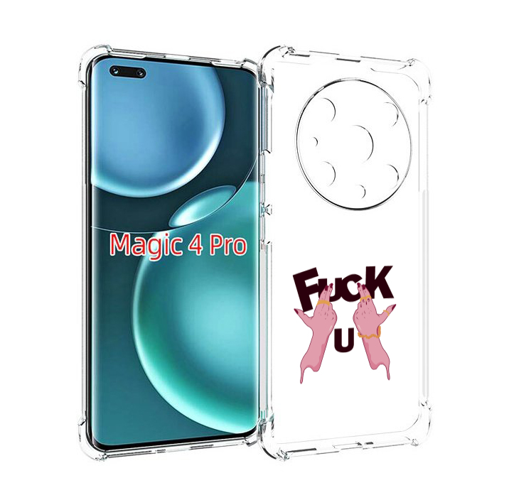 

Чехол MyPads иди-ты для Honor Magic4 Pro, Прозрачный, Tocco