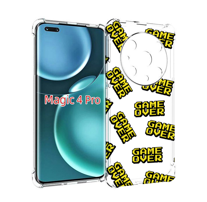 

Чехол MyPads игра-окончена для Honor Magic4 Pro, Прозрачный, Tocco