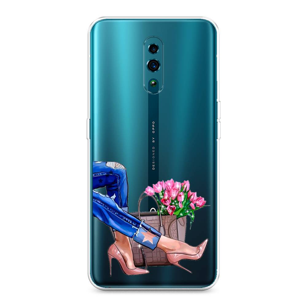

Чехол Awog на Oppo Reno "Каблучки", Разноцветный, 250750-7