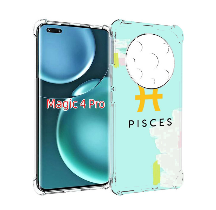 

Чехол MyPads знак-зодиака-рыбы-2 для Honor Magic4 Pro, Прозрачный, Tocco