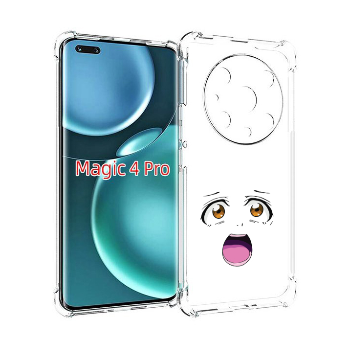 

Чехол MyPads аниме лицао для Honor Magic4 Pro, Прозрачный, Tocco