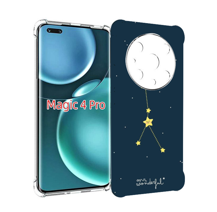 

Чехол MyPads знак-зодиака-рак-3 для Honor Magic4 Pro, Прозрачный, Tocco