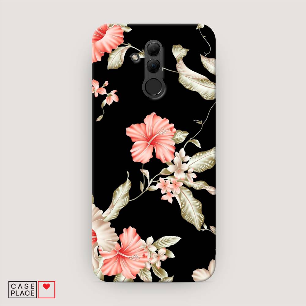 

Чехол Awog "Цветы для черном" для Huawei Mate 20 Lite, 66620-6