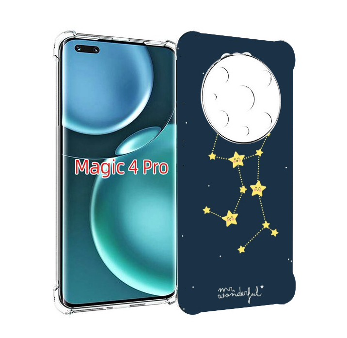 

Чехол MyPads знак-зодиака-дева-3 для Honor Magic4 Pro, Прозрачный, Tocco