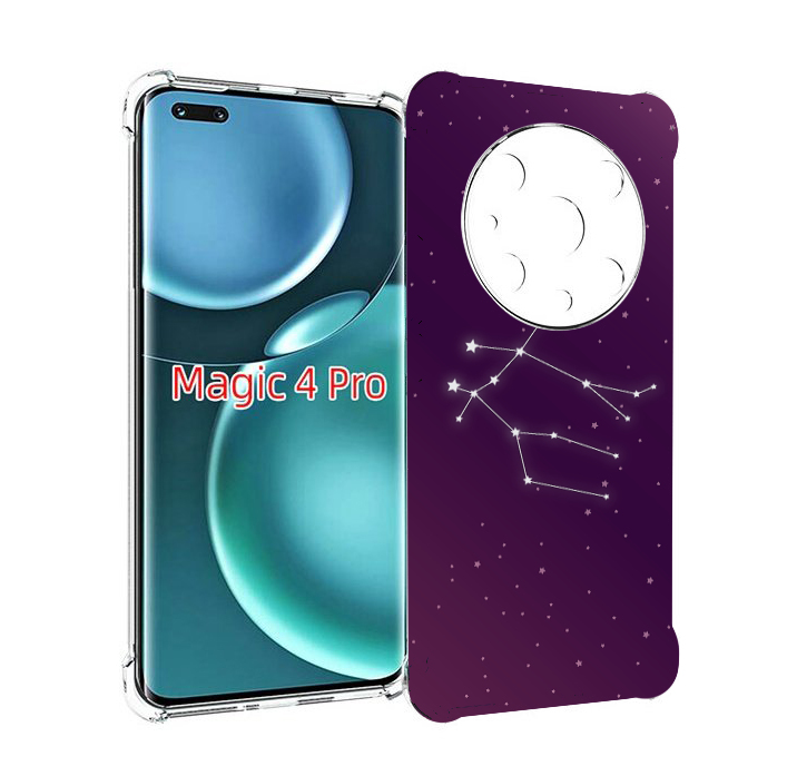 

Чехол MyPads знак-зодиака-близнецы-4 для Honor Magic4 Pro, Прозрачный, Tocco