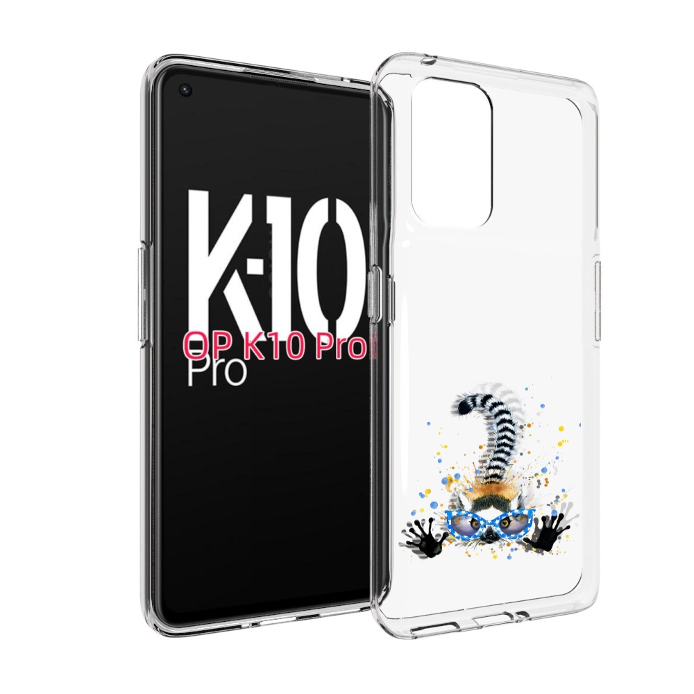 

Чехол MyPads лямур для OPPO K10 Pro, Прозрачный, Tocco