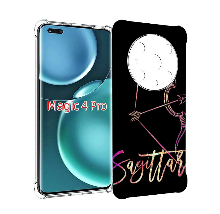 

Чехол MyPads знак зодиака стрелец 3 для Honor Magic4 Pro, Прозрачный, Tocco