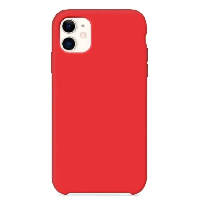 фото Чехол silicon case для iphone 11 (14), красный silicone case