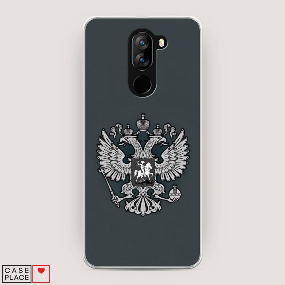 

Чехол Awog на Doogee X60L / Дуги X60L "Герб России серый", Разноцветный, 220550-5