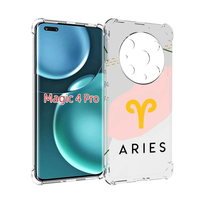 

Чехол MyPads знак зодиака овен 7 для Honor Magic4 Pro, Прозрачный, Tocco